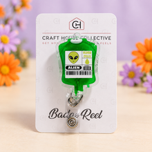 Load image into Gallery viewer, 3D Alien Blood Bag Badge Reel
