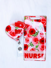 Load image into Gallery viewer, Nurse Heart Badge Reel