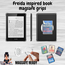 Load image into Gallery viewer, Freida inspired magsafe Kindle or Phone grip
