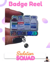 Load image into Gallery viewer, Sedation Squad Badge Reel
