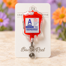 Load image into Gallery viewer, 3D Blood Bag Badge Reel
