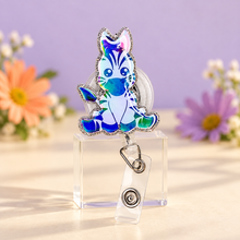Load image into Gallery viewer, Zebra Badge Reel

