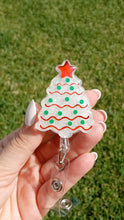 Load image into Gallery viewer, Christmas Tree Badge Reel
