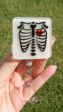 Load image into Gallery viewer, Chest X-ray Glow in the dark Badge Reel
