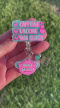 Load and play video in Gallery viewer, Nurse Badge Reel—Medical Badge Reels—Cute Badge Reels—Nurse Badge Reel—Custom Badge Reel—Fun Badge Reel-Vaccinated badge reel-Face Mask
