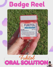 Load and play video in Gallery viewer, Fukitol Pill Bottle Badge Reel
