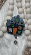 Load and play video in Gallery viewer, Haunted Mansion Glow Badge Reel | Medical Badge Reels | Cute Badge Reels | Nurse Badge Reel | Custom Badge Reel | ID Holder | Glow in Dark
