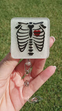Load and play video in Gallery viewer, Chest X-ray Glow in the dark Badge Reel
