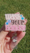 Load and play video in Gallery viewer, Wash your Hands Badge Reel
