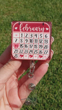 Load and play video in Gallery viewer, Valentine Calendar Badge Reel
