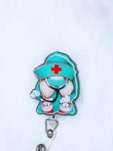 Load image into Gallery viewer, Gnome Nurse Badge Reel
